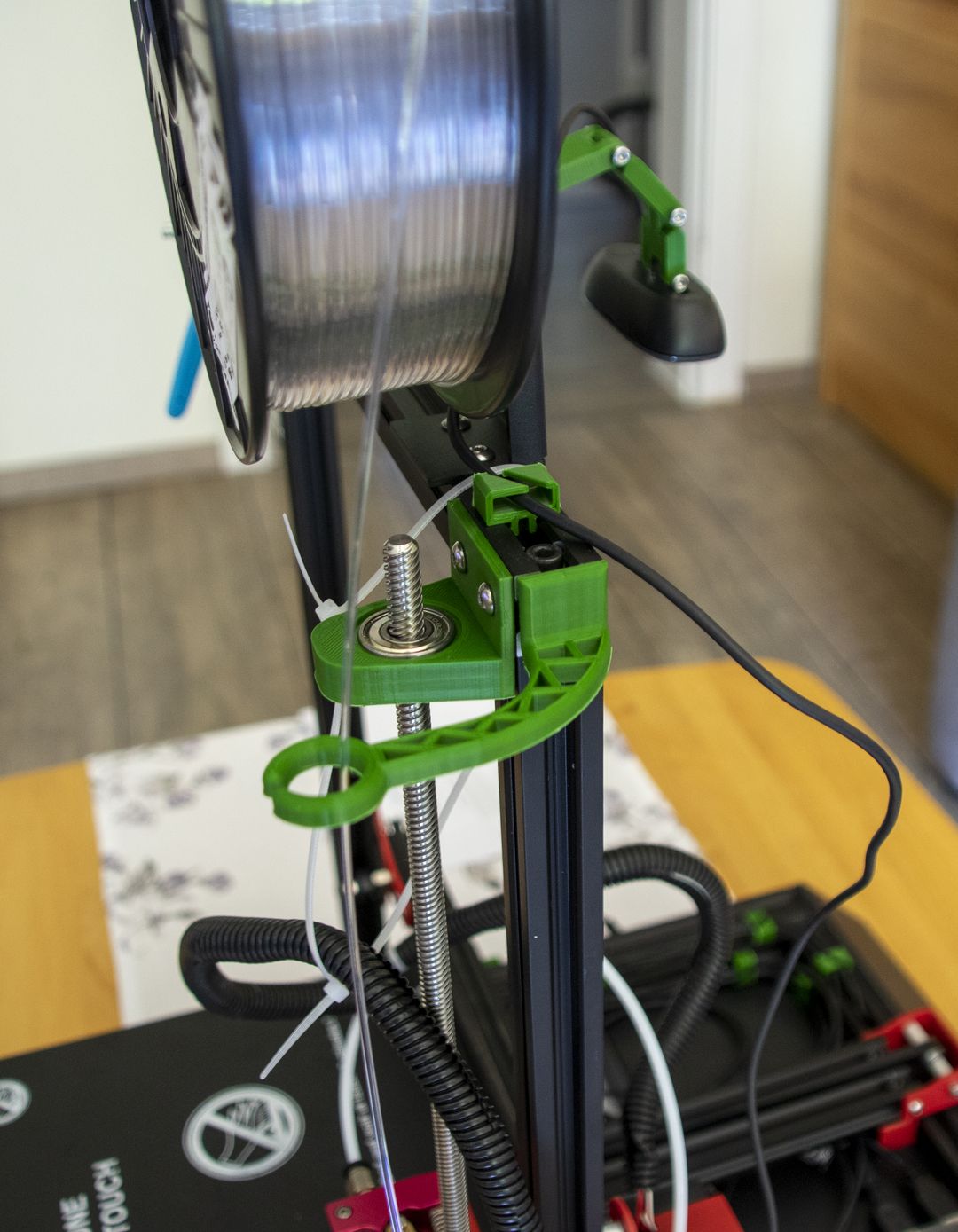 Z-Axis Stabilizer and Upper Filament Guide