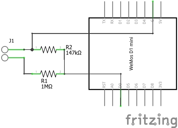 Voltage Divider on ESP8266